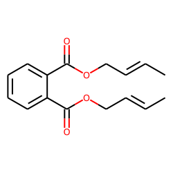 Di(E)-but-2-enyl phthalate