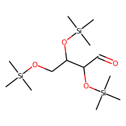 D(-)-Erythrose, aldol, TMS