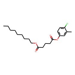 Glutaric acid, 4-chloro-3-methylphenyl nonyl ester