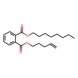 Phthalic acid, octyl pent-4-enyl ester