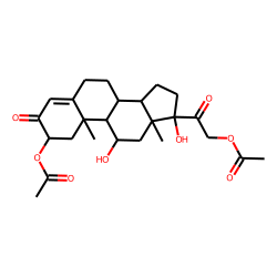11Beta,17alpha-dihydroxy-2beta,21-diacetoxypregn-4-ene-3,20-dione