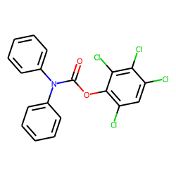 N,N-Diphenylcarbamic acid, 2,3,4,6-tetrachlorophenyl ester