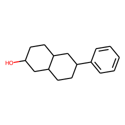 2«beta»-hydroxy-6«beta»-phenyl-trans-decalin