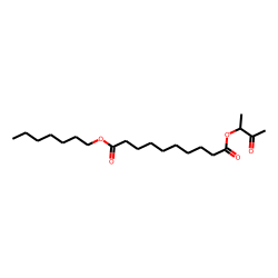 Sebacic acid, heptyl 3-oxobut-2-yl ester