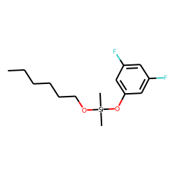 Silane, dimethyl(3,5-difluorophenoxy)hexyloxy-