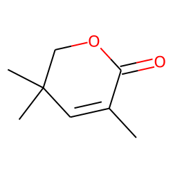 2H-Pyran-2-one, 5,6-dihydro-3,5,5-trimethyl-