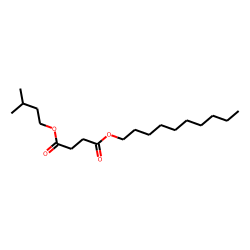 Succinic acid, decyl 3-methylbutyl ester