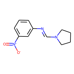 Methanimine, 1-(1-pyrrolidinyl), N-(3-nitrophenyl)