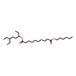 Sebacic acid, 6-ethyloct-3-yl hexyl ester