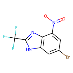 Benzimidazole, 6-bromo-4-nitro-2-(trifluoromethyl)-