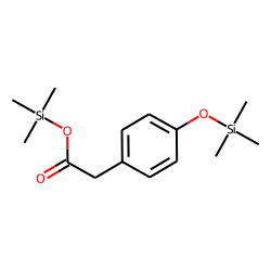 Benzeneacetic acid, 4-[(trimethylsilyl)oxy]-, trimethylsilyl ester