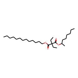 Diethylmalonic acid, 2-octyl tridecyl ester