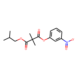 Dimethylmalonic acid, isobutyl 3-nitrophenyl ester