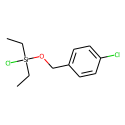 Silane, chlorodiethyl(4-chlorobenzyloxy)-