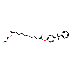 Sebacic acid, 4-(2-phenylpropyl-2)-phenyl propyl ester