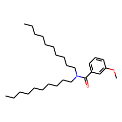 Benzamide, N,N-didecyl-3-methoxy-