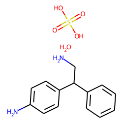 2-Phenyl-2-(p-aminophenyl)ethylamine sulate monohydrate