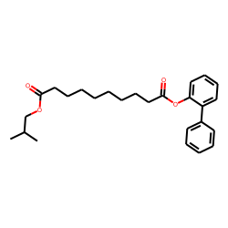 Sebacic acid, isobutyl 2-phenylphenyl ester