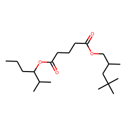 Glutaric acid, 2-methylhex-3-yl 2,4,4-trimethylpentyl ester