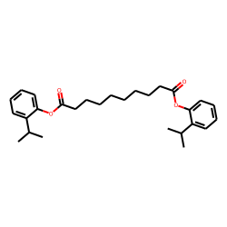 Sebacic acid, di(2-isopropylphenyl) ester