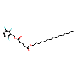 Glutaric acid, pentadecyl 2,3,6-trifluorobenzyl ester