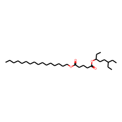 Glutaric acid, 6-ethyloct-3-yl hexadecyl ester