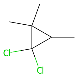 Cyclopropane, 1,1-dichloro-2,2,3-trimethyl
