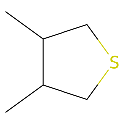 trans-3,4-dimethyl-thiacyclopentane