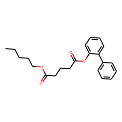 Glutaric acid, 2-biphenyl pentyl ester