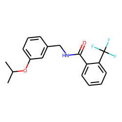 Benzeneamine, 3-isopropyloxy, N-2-trifluoromethylbenzoyl