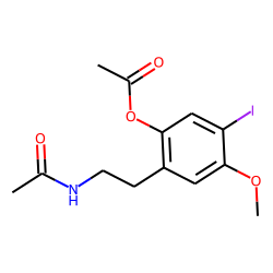 4-iodo-2,5-dimethoxy-«beta»-phenethylamine-M, (O-desmethyl-), isomer 1, diacetylated