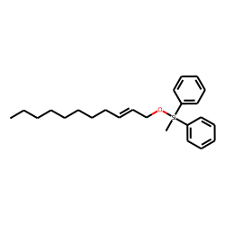 1-Diphenylmethylsilyloxyundec-2-ene