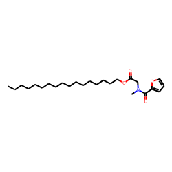 Sarcosine, N-(2-furoyl)-, heptadecyl ester