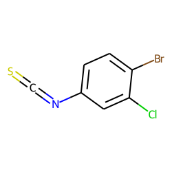 Isothiocyanic acid, 4-bromo-3-chlorophenyl ester