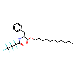 l-Phenylalanine, n-heptafluorobutyryl-, undecyl ester