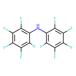 Benzenamine, 2,3,4,5,6-pentafluoro-N-(pentafluorophenyl)-