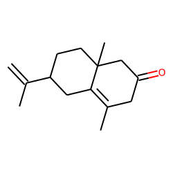 2(1H)Naphthalenone, 3,5,6,7,8,8a-hexahydro-4,8a-dimethyl-6-(1-methylethenyl)-