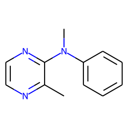 2-(N-methylanilino)-3-methyl pyrazine