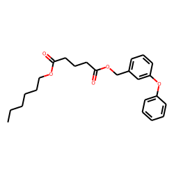 Glutaric acid, hexyl 3-phenoxybenzyl ester