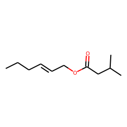 Butanoic acid, 3-methyl-, 2-hexenyl ester, (E)-