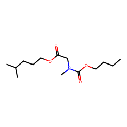 Glycine, N-methyl-N-butoxycarbonyl-, isohexyl ester
