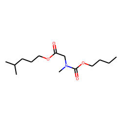 Glycine, N-methyl-n-butoxycarbonyl-, isohexyl ester