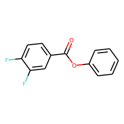 3,4-Difluorobenzoic acid, phenyl ester