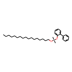 Silane, dimethyl(2-biphenyloxy)heptadecyloxy-