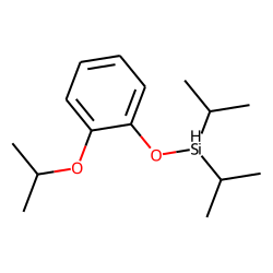 1-Isopropoxy-2-diisopropyl-silyloxybenzene