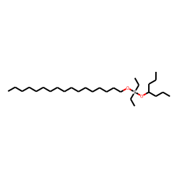 Silane, diethylheptadecyloxy(4-heptyloxy)-