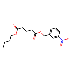 Glutaric acid, butyl 3-nitrobenzyl ester