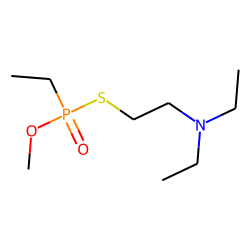 O-Methyl S-2-diethylaminoethyl ethylphosphonothiolate