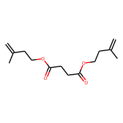 Succinic acid, di(3-methylbut-3-enyl) ester