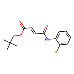 Fumaric acid, monoamide, N-(2-bromophenyl)-, neopentyl ester